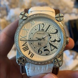 KC techno diamond watch